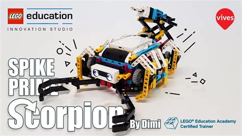 Lego Spike Prime Scorpion A Hexapod Walking Robot Youtube