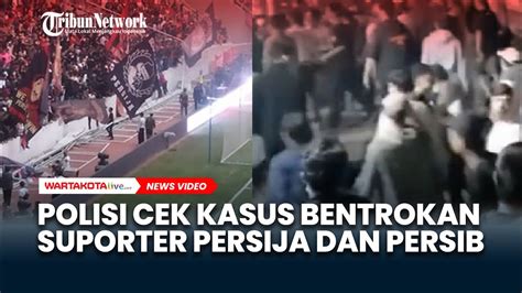 Suporter Persija Dan Persib Bentrok Di Stasiun Manggarai Polisi