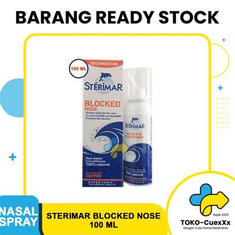 Jual Sterimar Blocked Nose Hypertonic Shopee Indonesia