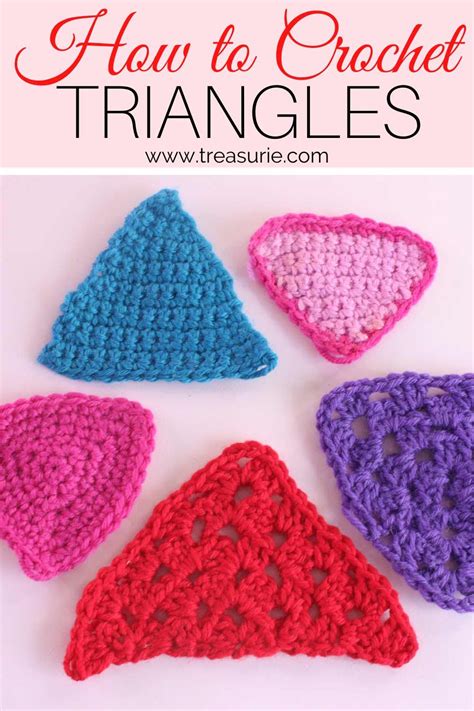 How To Crochet A Triangle 5 Easiest Ways Crochet Triangle Crochet