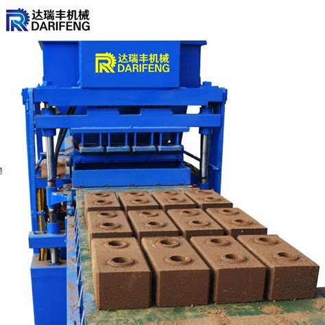 Buy Df Automatic Soil Clay Interlocking Brick Pressing Machine With