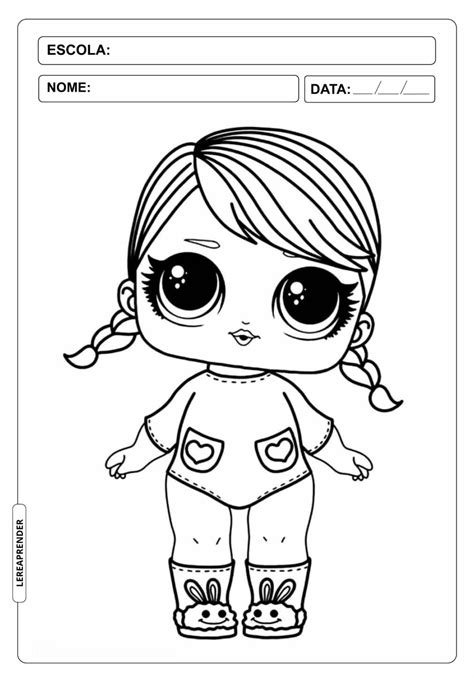 20 Desenhos de LOL Surprise para imprimir e colorir