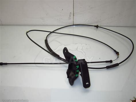 04 09 Xj8 Hood Bonet Release Handle Lever W Cable C2c4468 Galaxy Jaguar