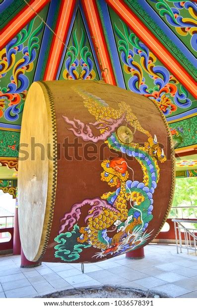 China Border City Tumen Temple Complex Stock Photo 1036578391 ...