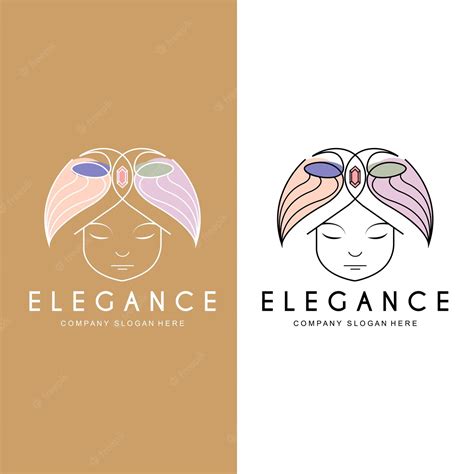 Premium Vector Beauty Woman Logo Design Hair Care Salon Vector