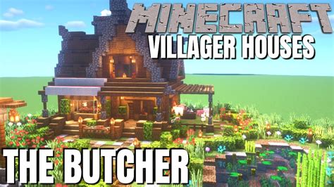 Minecraft Villager Houses How To Make A Butchers Shop In Minecraft