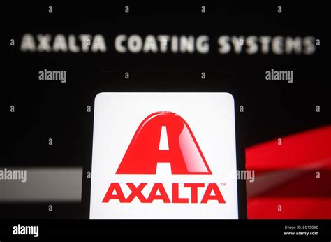 Ukraine 04th June 2021 In This Photo Illustration Axalta Coating