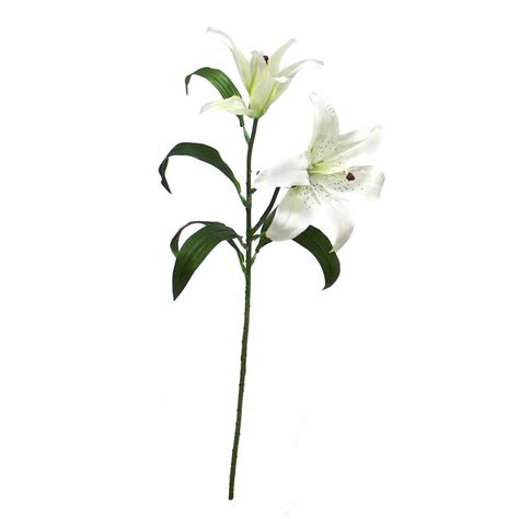 Bouquet De Flores Artificiales Mainstays Lili Blanca Walmart