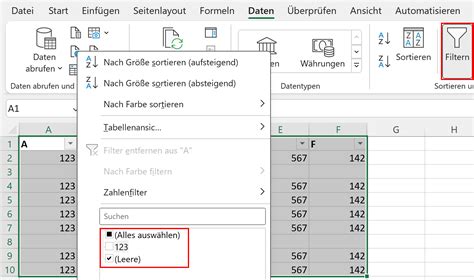 Excel Leere Zeilen L Schen Ganz Einfach Ionos At