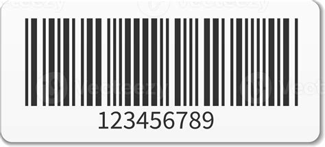 Barcode Label Illustration Png