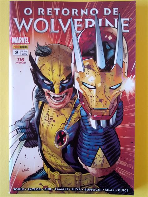 O Retorno De Wolverine S Rie Completa Panini Br We R Comics