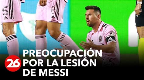 En Vivo Qu Es Lo Que Tiene Lionel Messi Que No Juega Videos