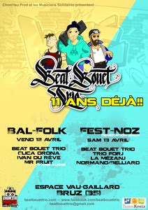 Fest Noz Bal Folk Bruz Le Avril Tamm Kreiz