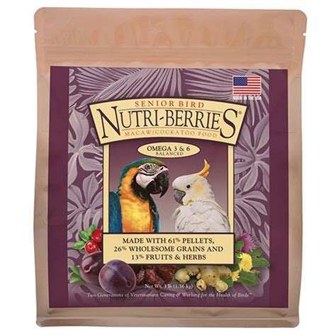 Macaw Nutri Berries Lb Kg Pet Shop