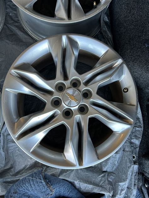 Set Of 4 18” Chevy Blazer Oem Wheel 2019 2022 Stock Genuine Alloy 18 Rims 5934 Ebay