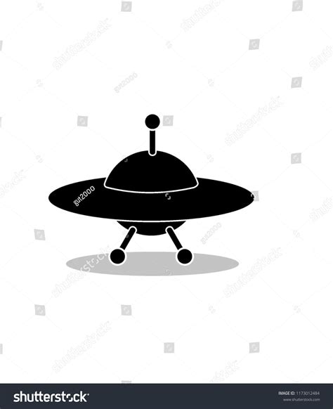 Ufo Vector Cartoon Style Stock Vector (Royalty Free) 1173012484 ...