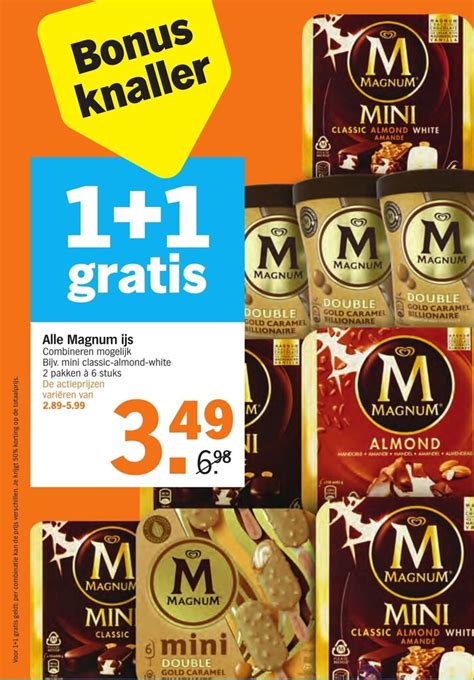 Magnum Ijs Aanbieding Bij Albert Heijn