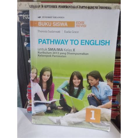 Jual Buku Siswa Pathway To English Bahasa Inggris Sma Ma Kelas