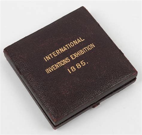 1885 International Inventions Exhibition Prize Medal In Bronze
