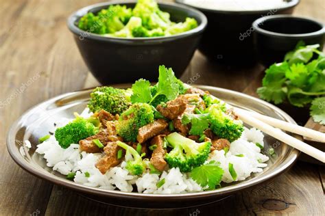 Carne De Res Con Br Coli Y Arroz Cocina Asi Tica