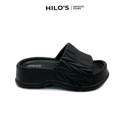 Jual Hilo S Sandal Wedges Wanita Karet Eva Shopee Indonesia