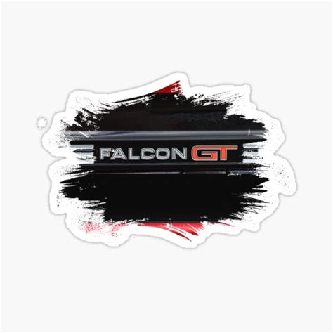 "Copy of GT HO Ford Falcon Retro Muscle Car " Sticker for Sale by ...