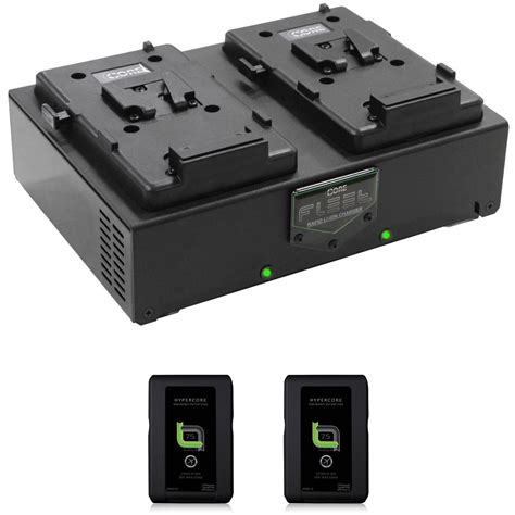 Core SWX Two HyperCore Slim Batteries Fleet Dual Charger Kit