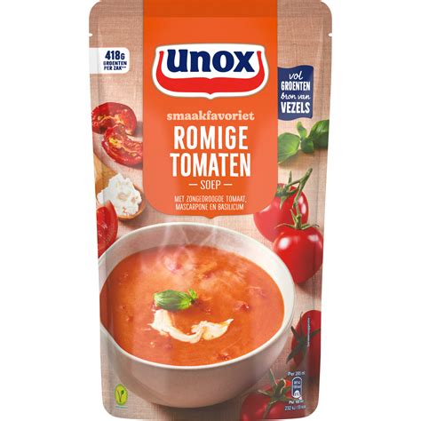 Unox Soep In Zak Romige Tomatensoep