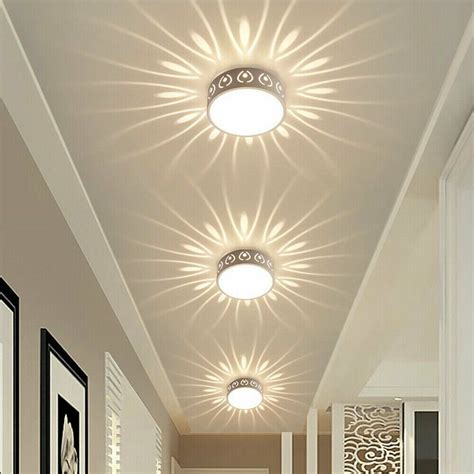 Small Ceiling Light Surface Chandelier Ceiling Lamp Round Hallway Light ...