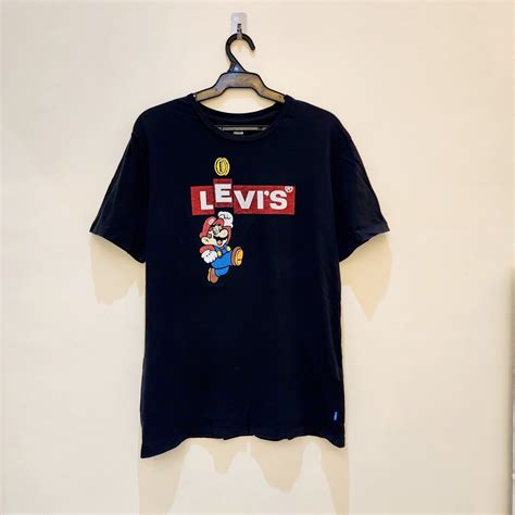 Levis X Super Mario Shirt Mens Fashion Tops And Sets Tshirts And Polo