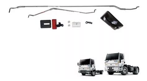 Kit Maçaneta Fechadura Porta Le Ford Cargo Até 2011 Completo