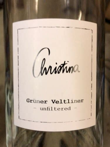 Weingut Netzl Christina Grüner Veltliner Unfiltered Vivino US