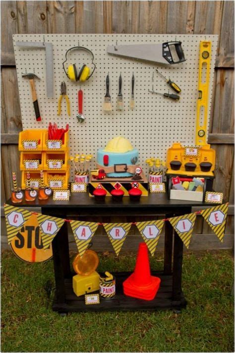 49 Best Work Tools Baby Shower Images Baby Shower Construction Theme