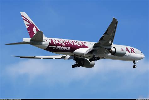 A7 BFG Qatar Airways Cargo Boeing 777 FDZ Photo By Wuthiwong