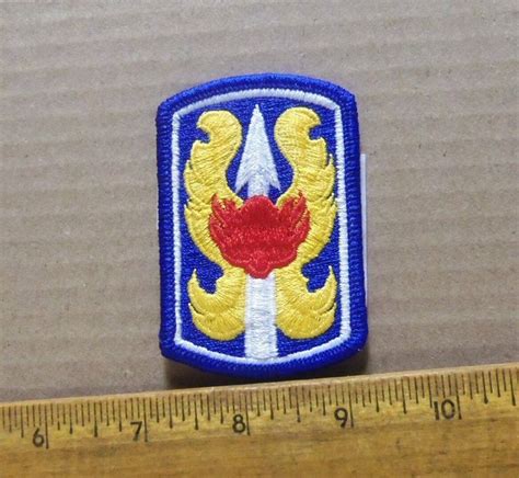 US Army - 199th Infantry Brigade Embroidered Patch (NOS) | eBay in 2022 ...