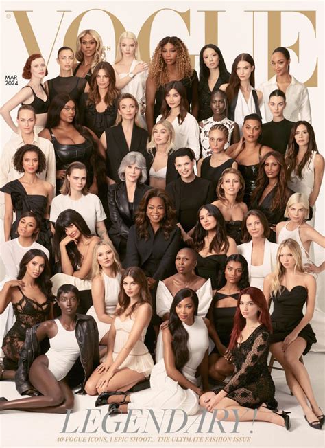 Edward Enninful Vogues Last Editor In Chief Runs Iconic Final Cover