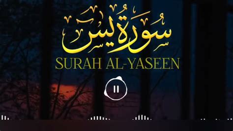 Surah Yaseen By Mishary Rashid Alafasy سورۀ یسین سورۀ یسن الشیخ مشاری