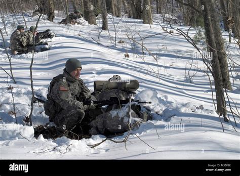 Linear Defense Drill By The National Guard Stock Photo Alamy