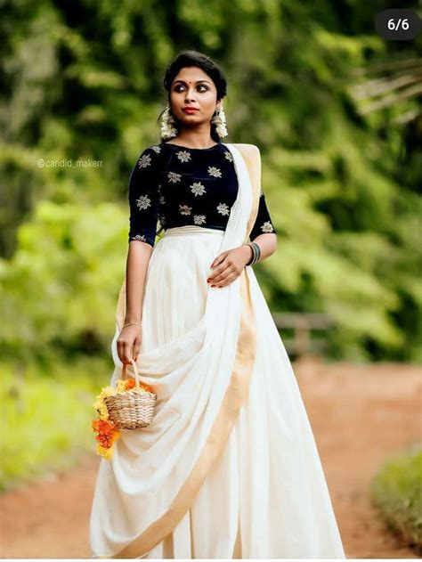 Traditional Indian Outfit To Celebrate This Onam 🌺 Onam Outfits Ideas