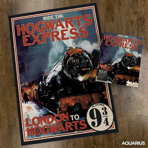 PUZZLE 1000 AQUARIUS HARRY POTTER HOGWARTS EXPRESS SuperPuzzle