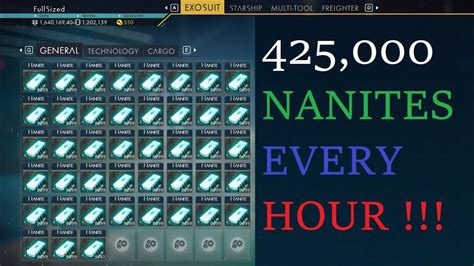 425 000 Nanites Per Hour Ultimate Farming Method 2021 New Update Nms No Man S Sky By Fullsized