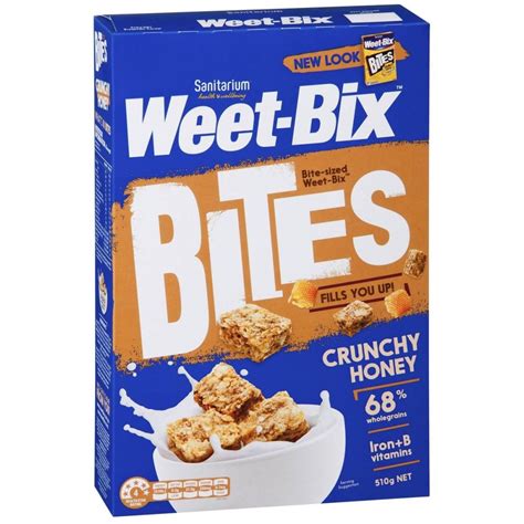 Weet Bix Bites Crunchy Honey 510g Sanitarium Babyonline Hk