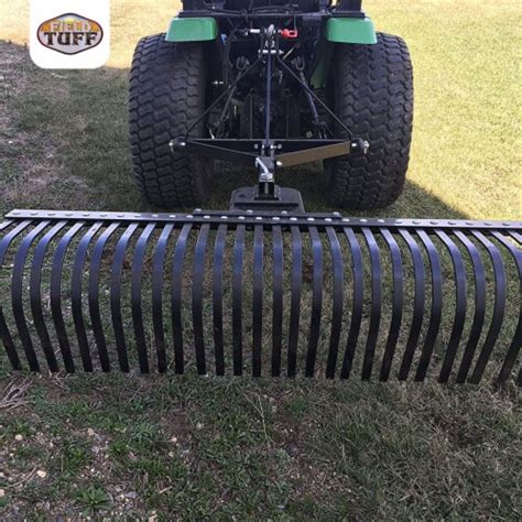 Field Tuff 60 Inch 3 Point Landscape Yard Rake Attachment For Category