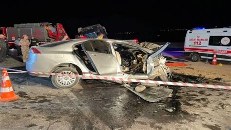 Gaziantep te katliam gibi kaza 6 ölü 1 yaralı