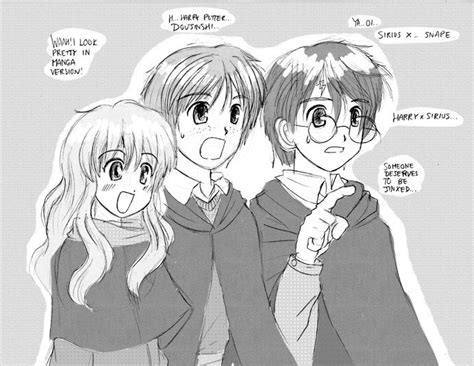 Harry Potter And Doujinshi By Tigerfog On Deviantart Harry Potter