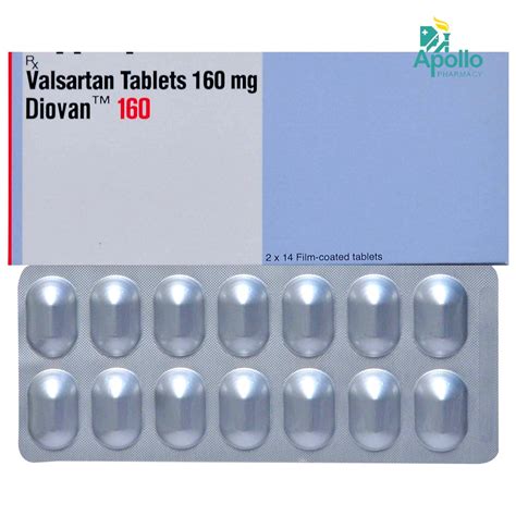 Diovan Mg Tablet Price Uses Side Effects Composition Apollo