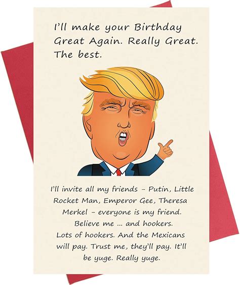 Amazon Decolove Lots Of Hookers Funny Birthday Card Make America