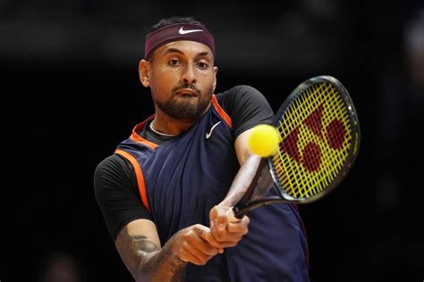 Nick Kyrgios Withdraws From Halle Open With Knee Injury Shortly After