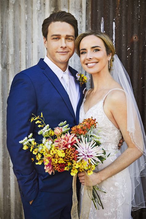 Home And Away Finale Colby And Chelseas Wedding Photo Album