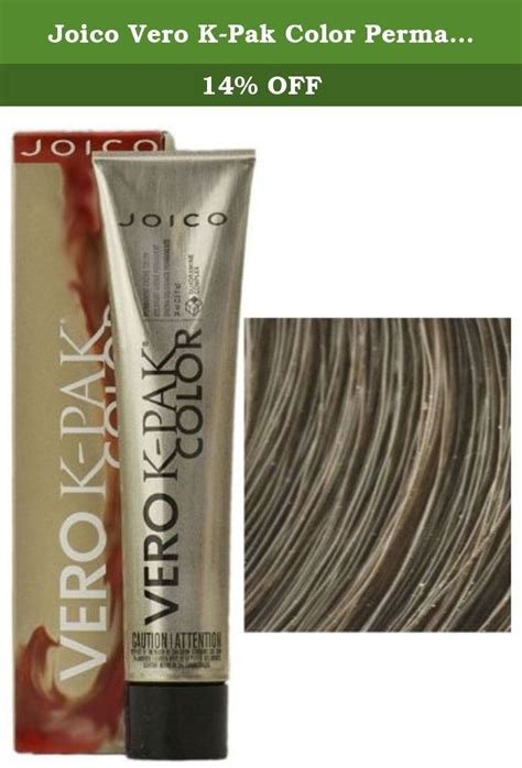 Joico Vero K Pak Color Permanent Creme Color 4n Dark Brown To View The Color De Joico Hair